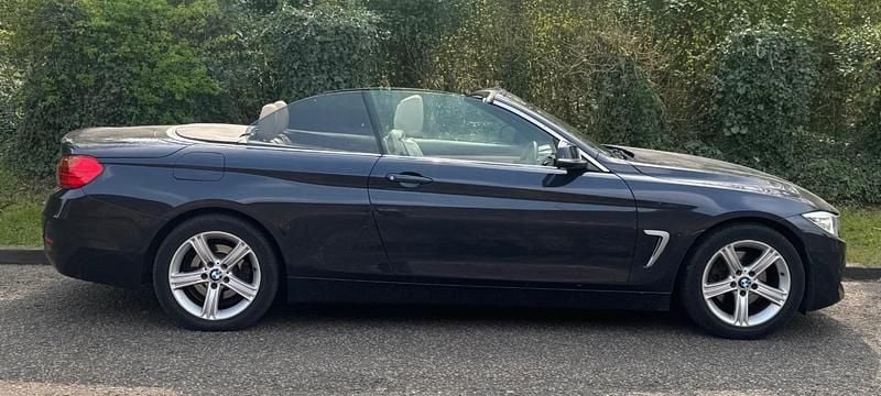 Used BMW 420 2014 Blue Cabriolet