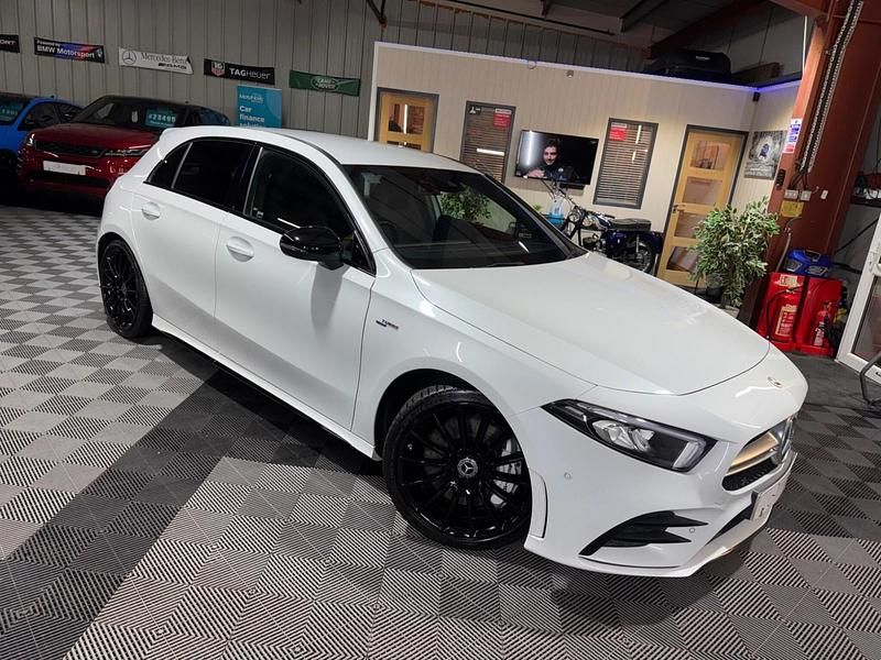 Used Mercedes A35 AMG Executive 2022 White Hatchback