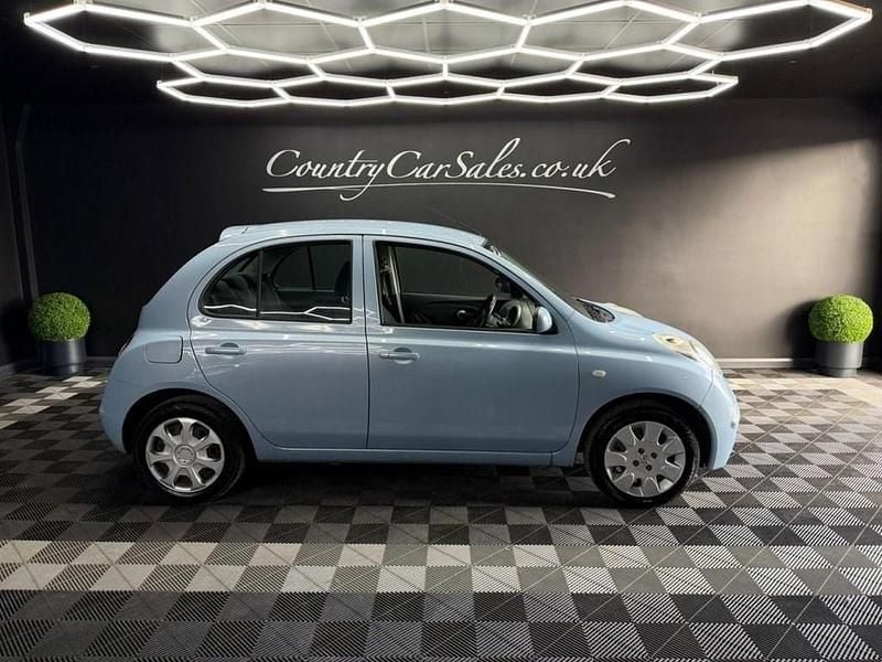 Used Nissan Micra 87 HP (63 kW) 2006 Blue Hatchback