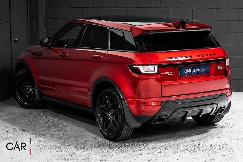 Used Land Rover Range Rover evoque HSE Dynamic 180 HP (132 kW) 2017 Red SUV