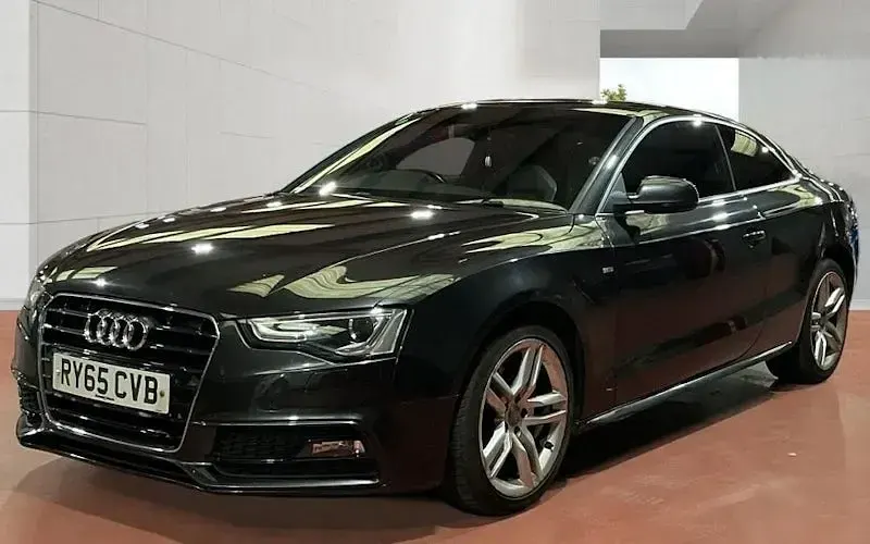 Used Audi A5 S-Line 190 HP (139 kW) 2016 Grey Coupe