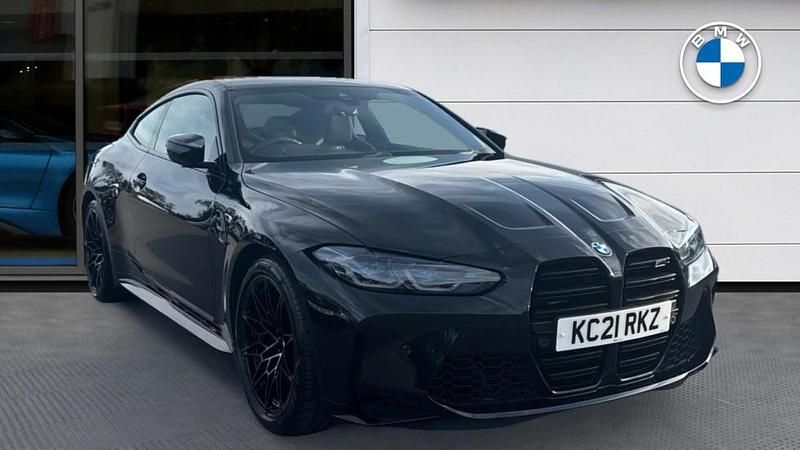 Black Used 2021 BMW M4 Competition Edition Coupe | £47,500 (Good price) - Image 1/4