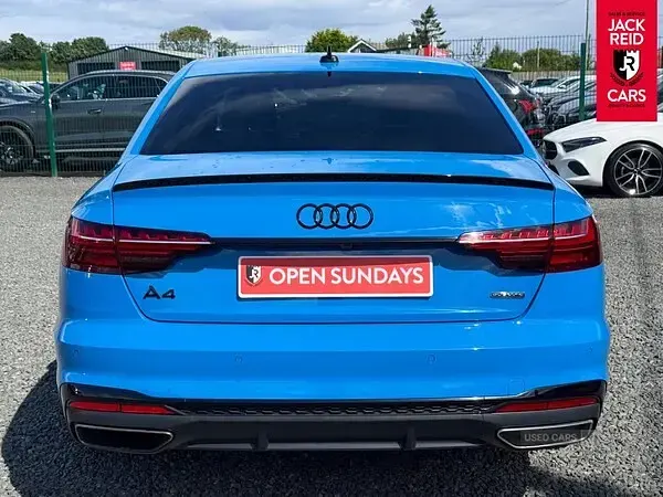 Used Audi A4 Black Edition 2022 Blue Sedan