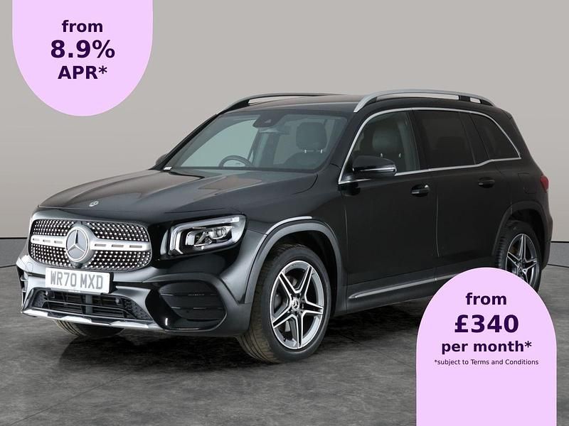 Black Used 2020 Mercedes GLB200 AMG line SUV | £23,131 (Good price) - Image 1/2