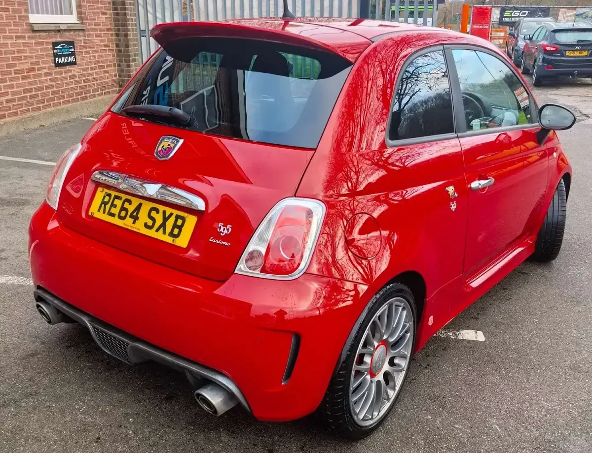 Used Abarth 595 Turismo 160 HP (117 kW) 2014 Red Hatchback