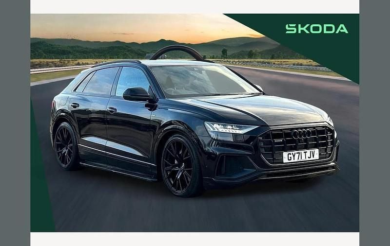 Used Audi Q8 Black Edition 286 HP (210 kW) 2021 Black SUV