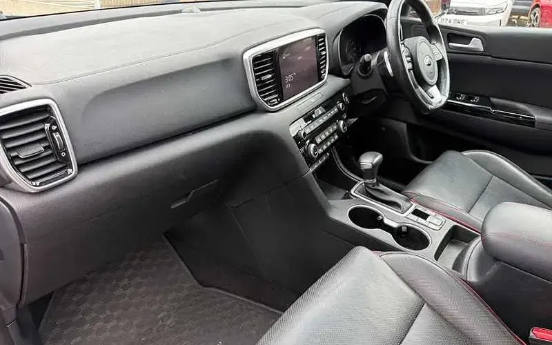 Used Kia Sportage GT-Line S 177 HP (130 kW) 2021 Red SUV