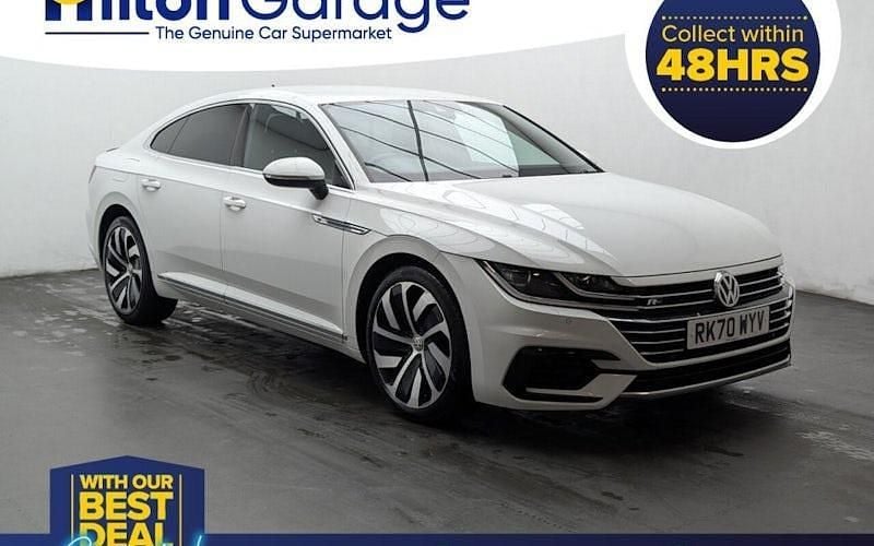Used VW Arteon R-line 150 HP (110 kW) 2020 White Hatchback