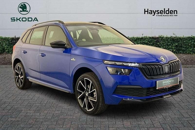Energy blue Used 2023 Skoda Kamiq Monte Carlo SUV | £19,999 (Fair price) - Image 1/4