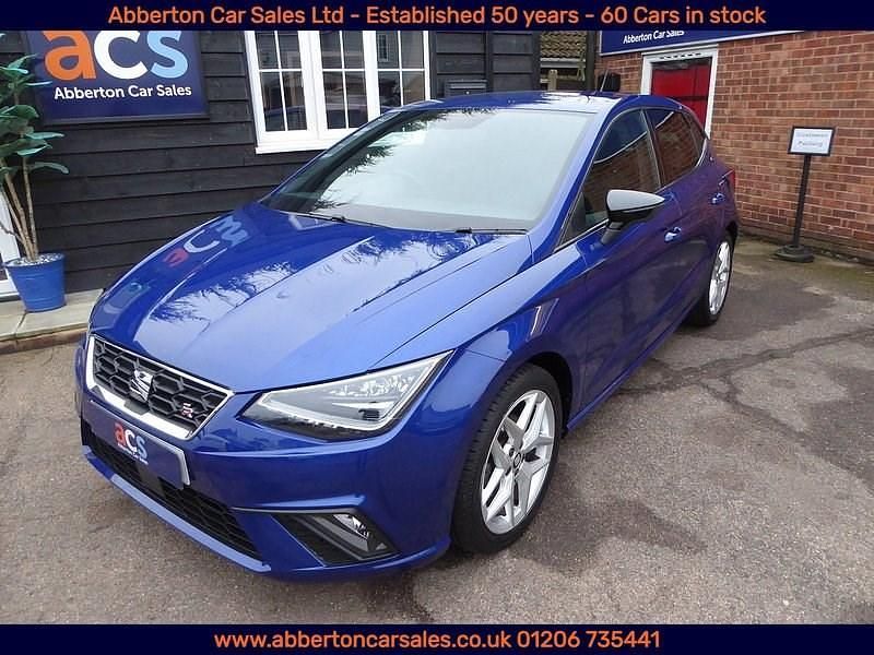 Used Seat Ibiza FR 2021 Blue Hatchback