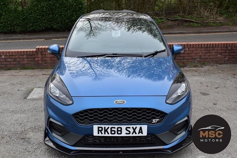 Used Ford Fiesta ST 200 HP (147 kW) 2018 Blue Hatchback