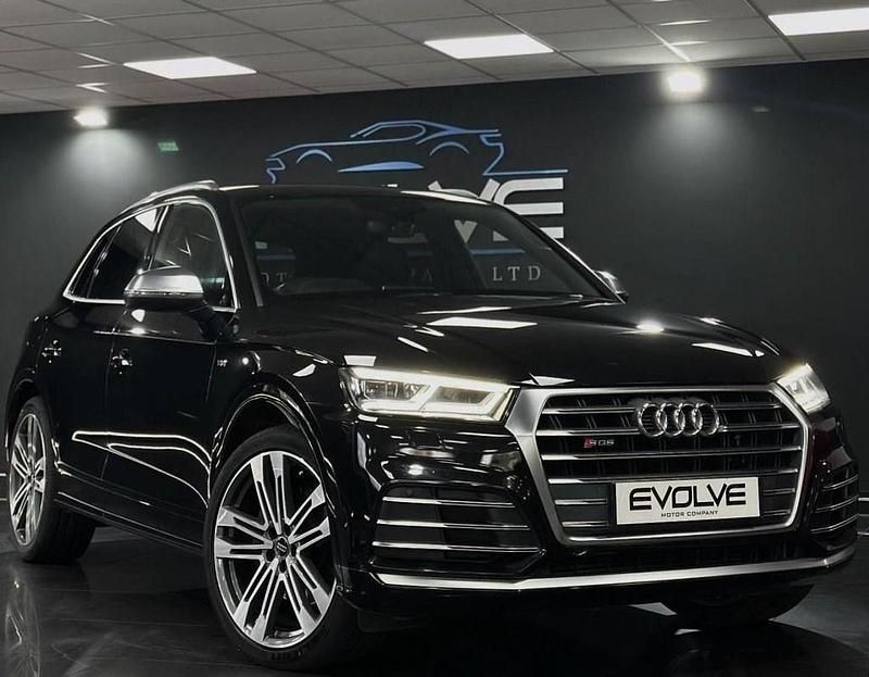 Black Used 2018 Audi SQ5 Design SUV | £23,495 (Good price) - Image 1/4