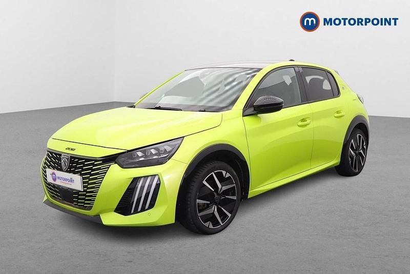 Used Peugeot e-208 GTi 114 kW (156 HP) 2024 Yellow Hatchback