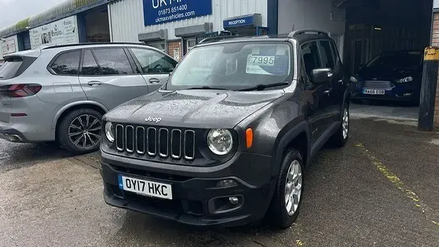 Used Jeep Renegade Longitude 140 HP (102 kW) 2017 Grey SUV