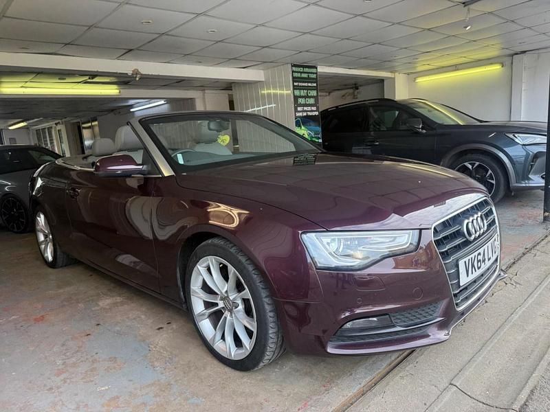 Used Audi A5 Cabriolet 2014 Red Cabriolet