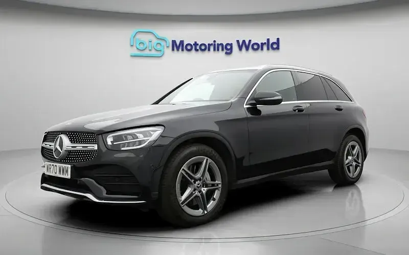Used Mercedes GLC220 AMG line 194 HP (142 kW) 2021 Black Estate