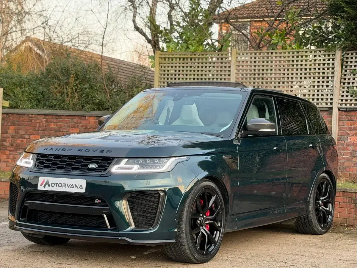 Used Land Rover Range Rover Sport SVR 575 HP (422 kW) 2021 Green SUV