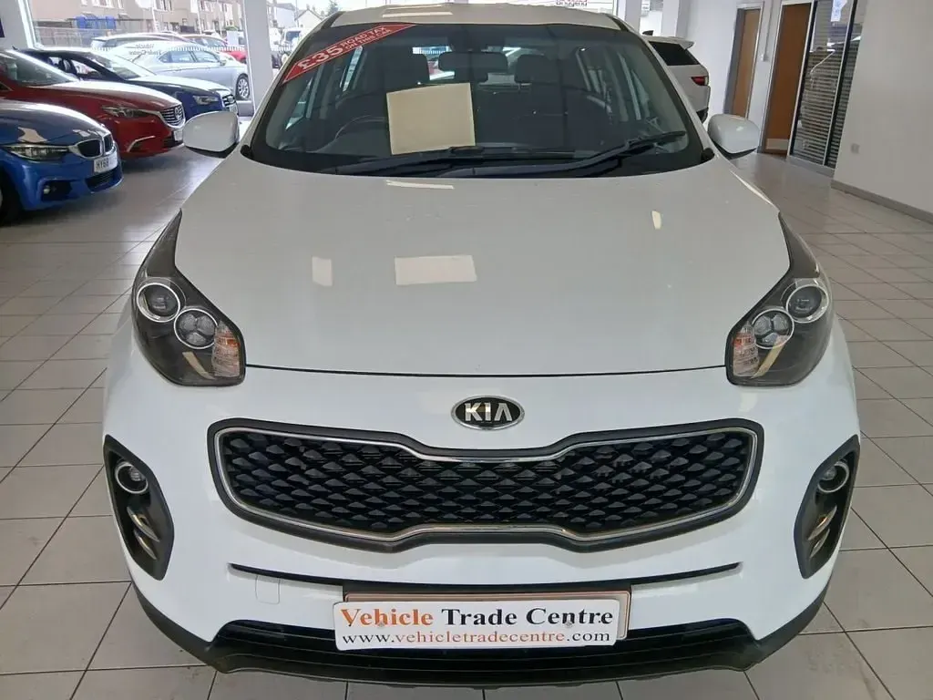 Begagnad Kia Sportage 115 HK (84 kW) 2017 Vit SUV