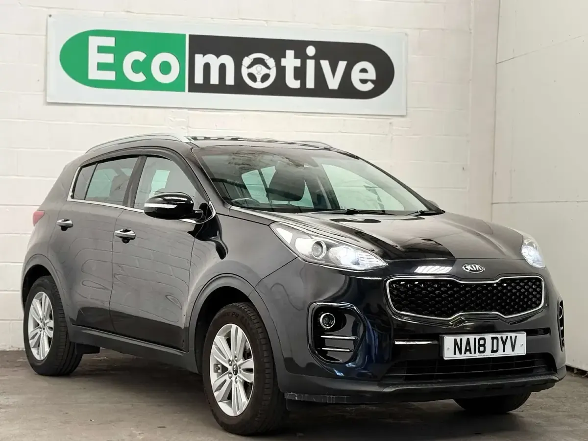 Used Kia Sportage 130 HP (95 kW) 2018 Black SUV
