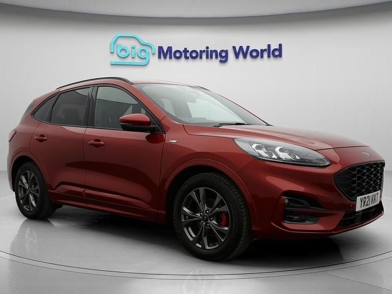 Red Used 2021 Ford Kuga ST-Line SUV | £15,400 (Good price) - Image 1/4