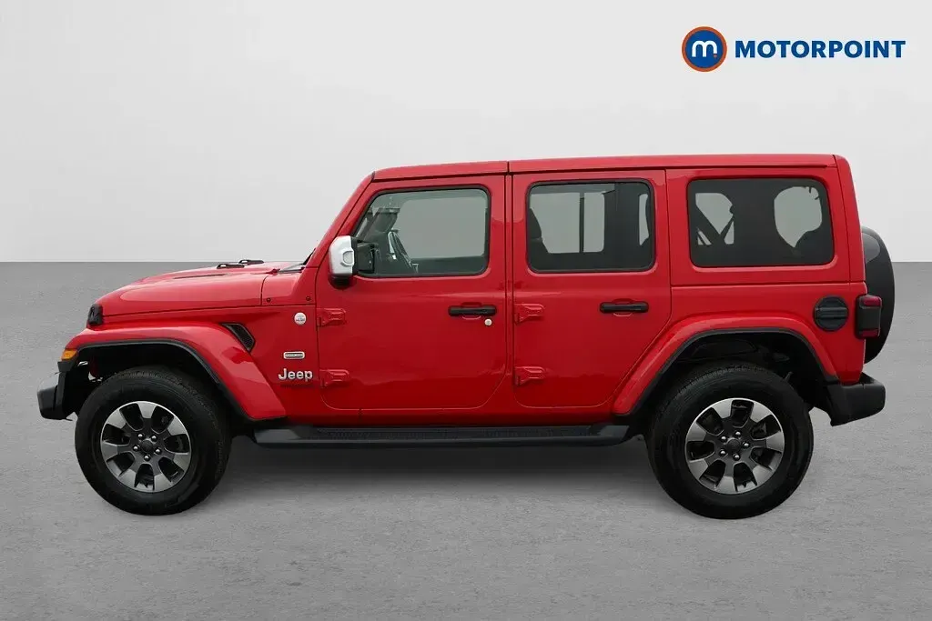 Begagnad Jeep Wrangler Overland 270 HK (198 kW) 2021 Röd SUV