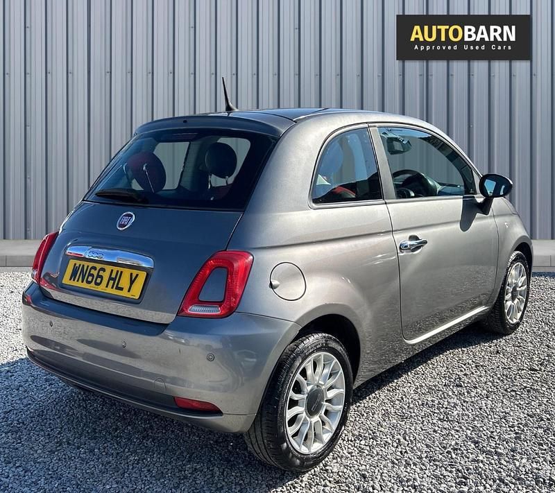 Used Fiat 500 Pop Star 69 HP (50 kW) 2016 Grey Hatchback