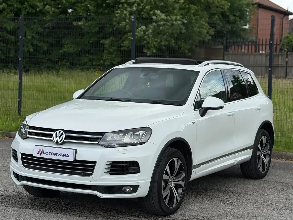 Used VW Touareg R-line 245 HP (180 kW) 2014 White SUV
