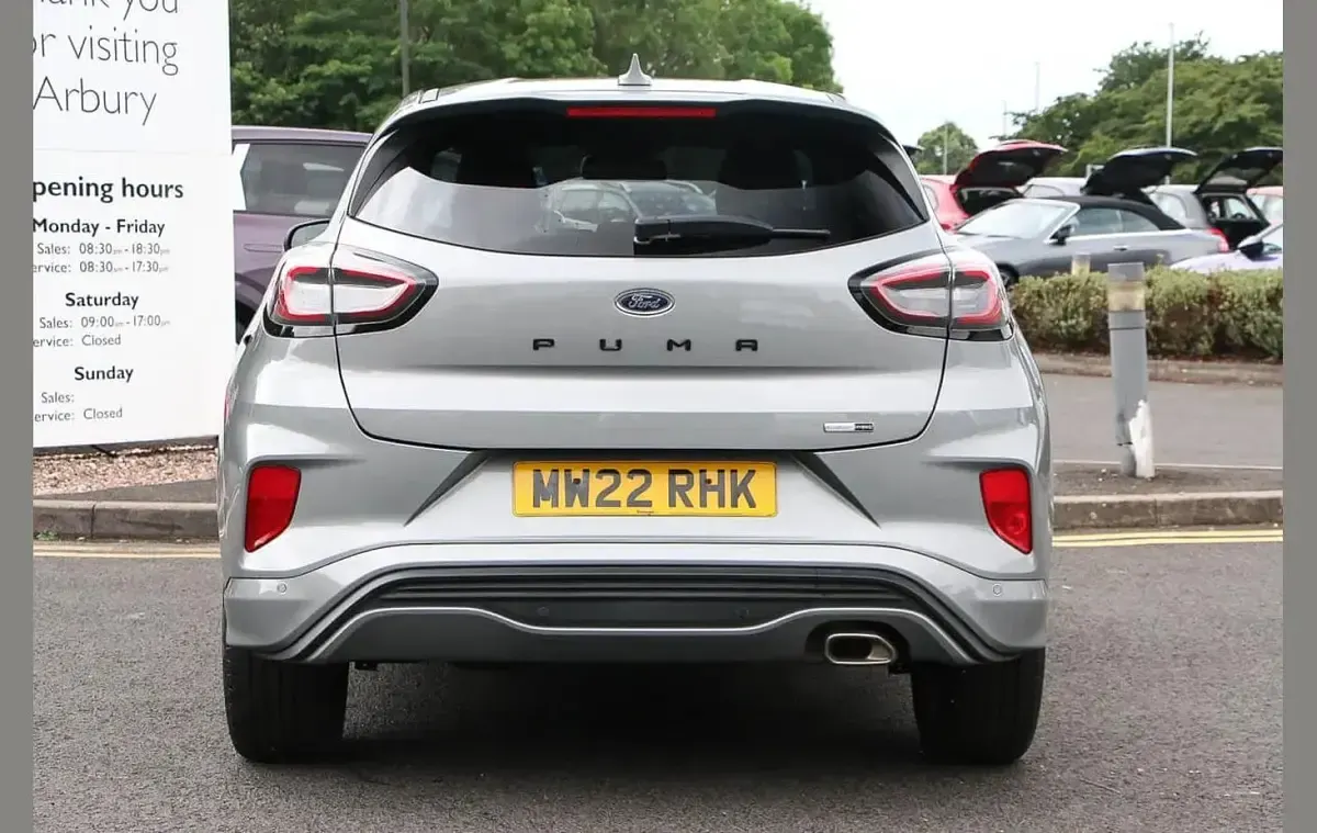 Used Ford Puma ST-Line X 123 HP (90 kW) 2022 Silver SUV
