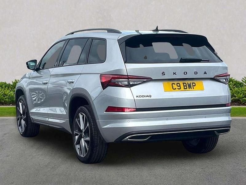 Used Skoda Kodiaq SportLine 150 HP (110 kW) 2023 Silver SUV