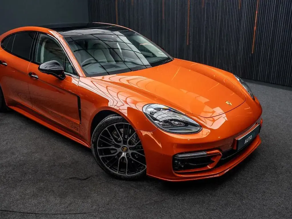 Used Porsche Panamera 2022 Orange Hatchback