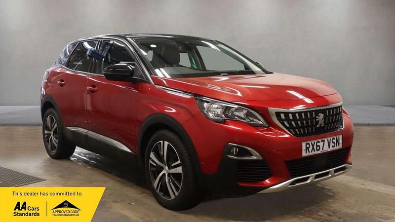 Used Peugeot 3008 Allure 2017 Red SUV