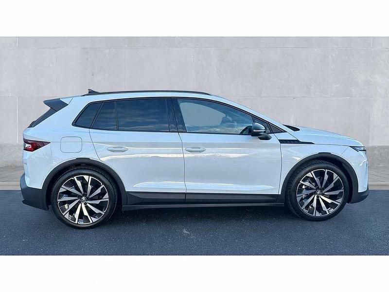 Used Skoda Elroq SportLine 210 kW (286 HP) 2025 Moon white metallic SUV