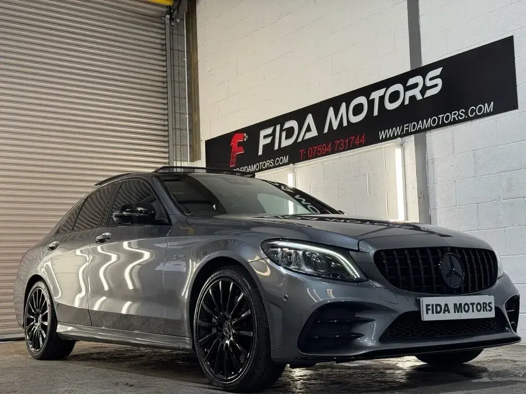 Used Mercedes C43 AMG Premium Plus 384 HP (282 kW) 2019 Grey Sedan