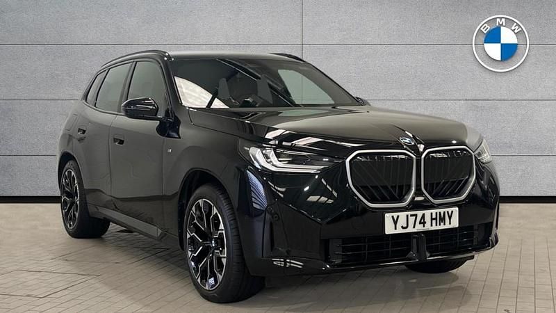 Black Used 2024 BMW X3 M Sport SUV | £47,500 (Expensive) - Image 1/4
