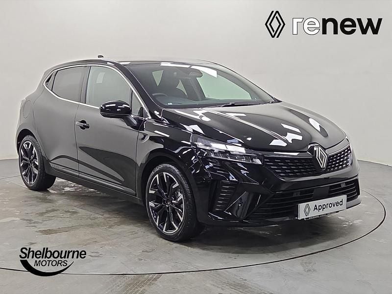 New Renault Clio V Techno 143 HP (105 kW) 2025 Solid  glacier white  Hatchback