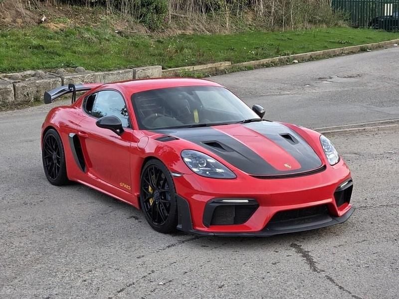 Red Used 2024 Porsche Cayman GT4 Coupe | £129,995 (Fair price) - Image 1/4