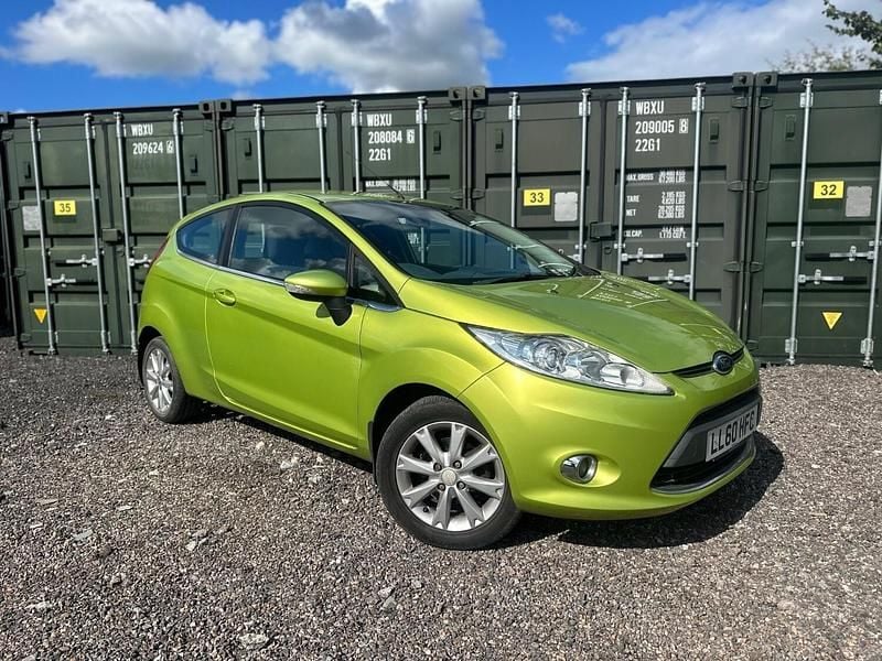 Green Used 2011 Ford Fiesta Zetec Hatchback | £2,700 (Good price) - Image 1/4