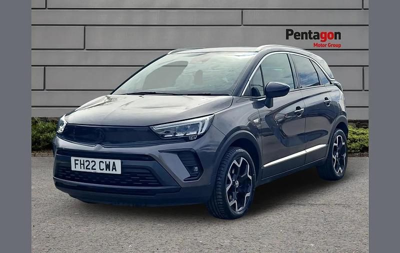 Used Vauxhall Crossland Ultimate 130 HP (95 kW) 2022 Grey SUV