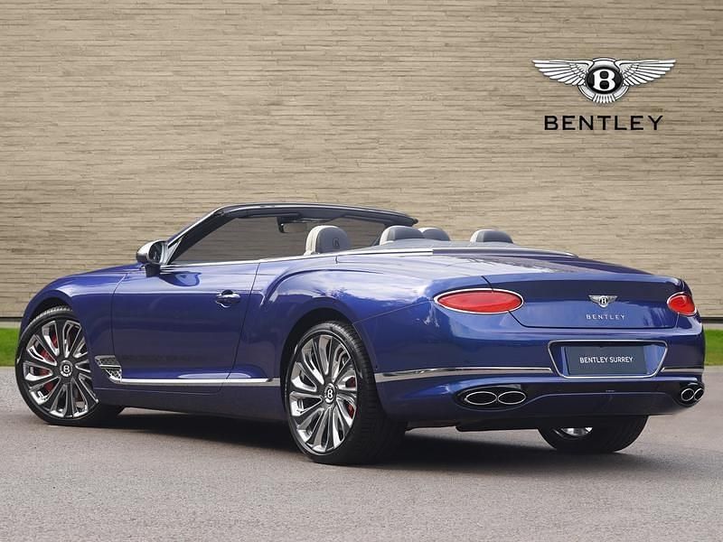 Used Bentley Continental 2021 Blue Cabriolet