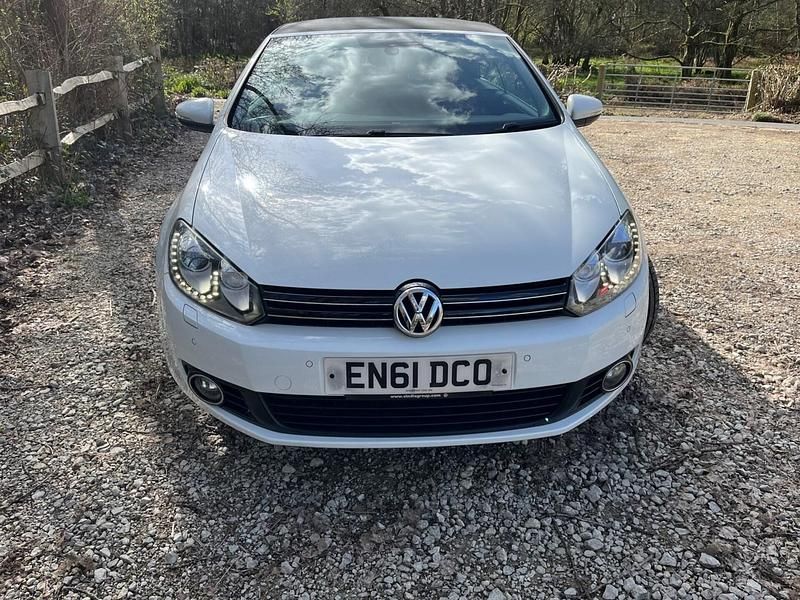 Used VW Golf Cabriolet GT 2012 White Cabriolet