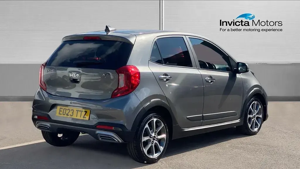 Used Kia Picanto X-Line 66 HP (48 kW) 2023 Grey Hatchback