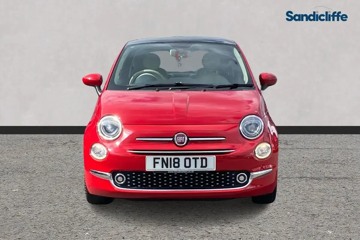 Używany Fiat 500 Lounge 69 KM (50 kW) 2020 Czerwony Hatchback