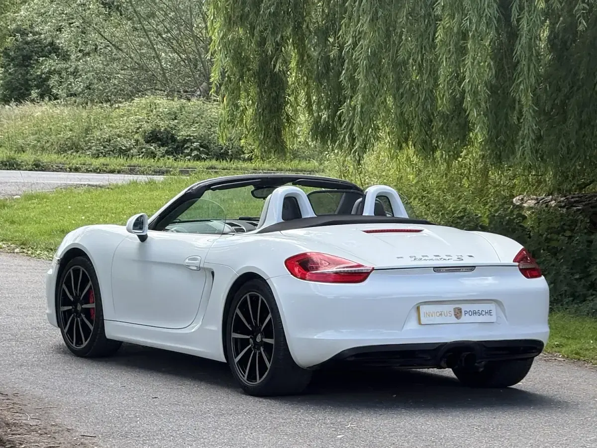 Used Porsche Boxster 2012 White Cabriolet