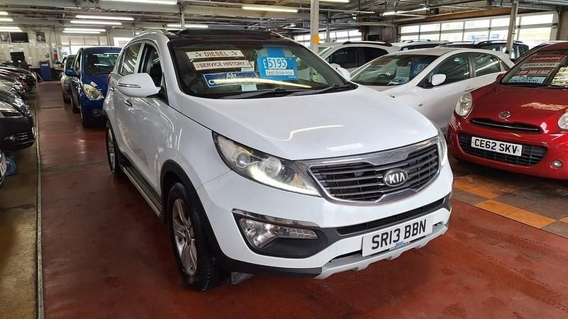 Used Kia Sportage 115 HP (84 kW) 2013 White SUV