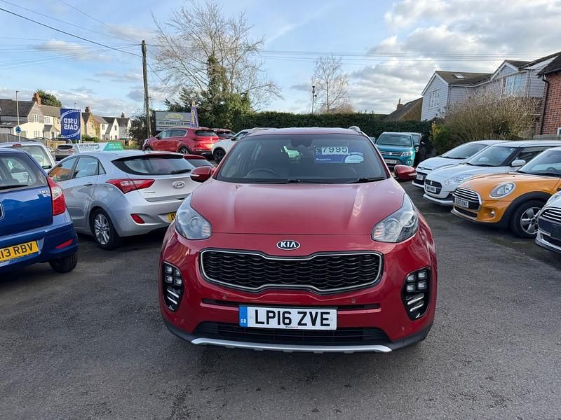 Used Kia Sportage GT-Line 2016 Red SUV