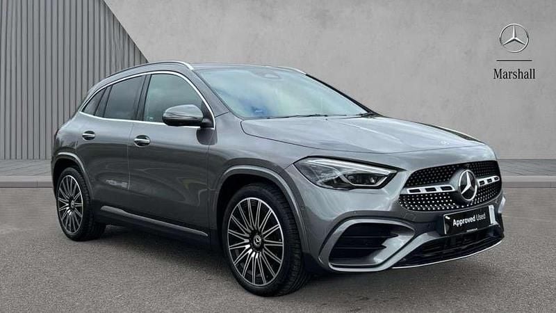 Mountain grey metallic Used 2024 Mercedes GLA220 AMG Line Premium Plus SUV | £40,108 - Image 1/4
