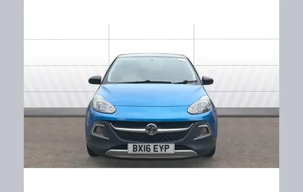 Used Vauxhall Adam Rocks 87 HP (63 kW) 2016 Blue Hatchback