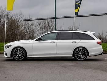 Used Mercedes E220 AMG line 194 HP (142 kW) 2021 White Coupe