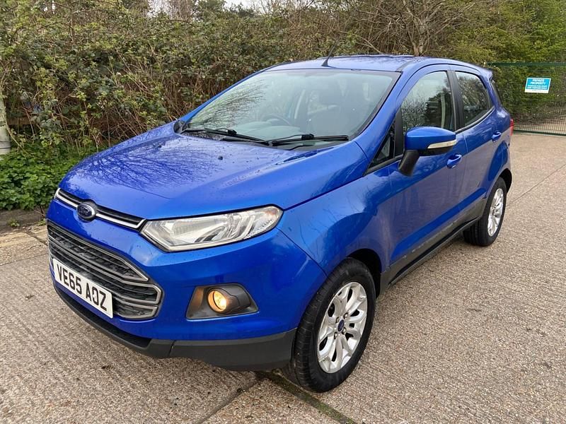 Used Ford Ecosport Zetec 2015 Blue SUV
