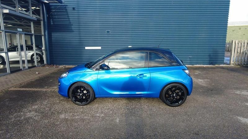 Used Vauxhall Adam S 69 HP (50 kW) 2017 Blue Hatchback